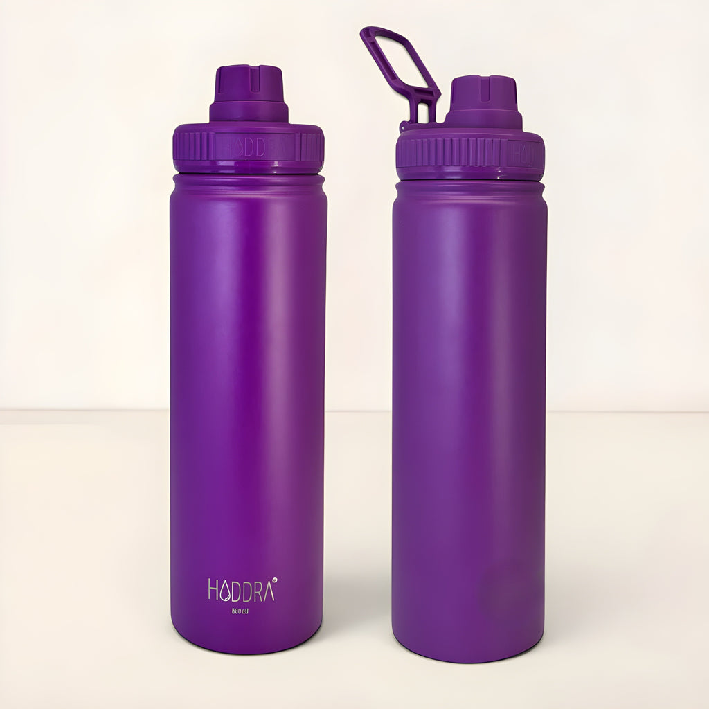 Garrafa Térmica Inox 800ml Hiddra Roxo