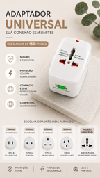 Adaptador de Tomada Universal