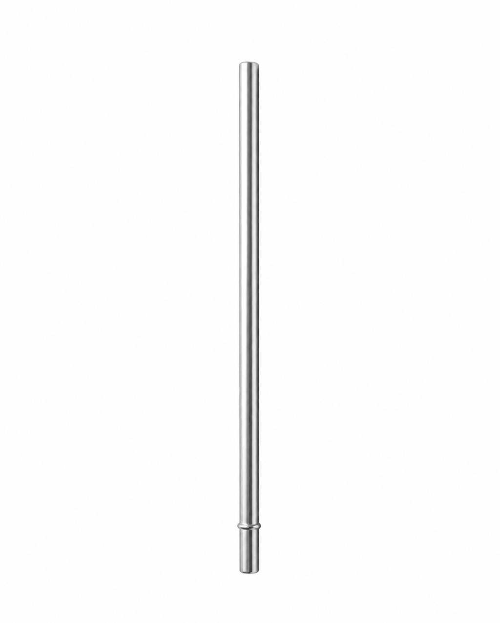 Canudo Metal 27cm para Garrafas e Quenchers | Prateado