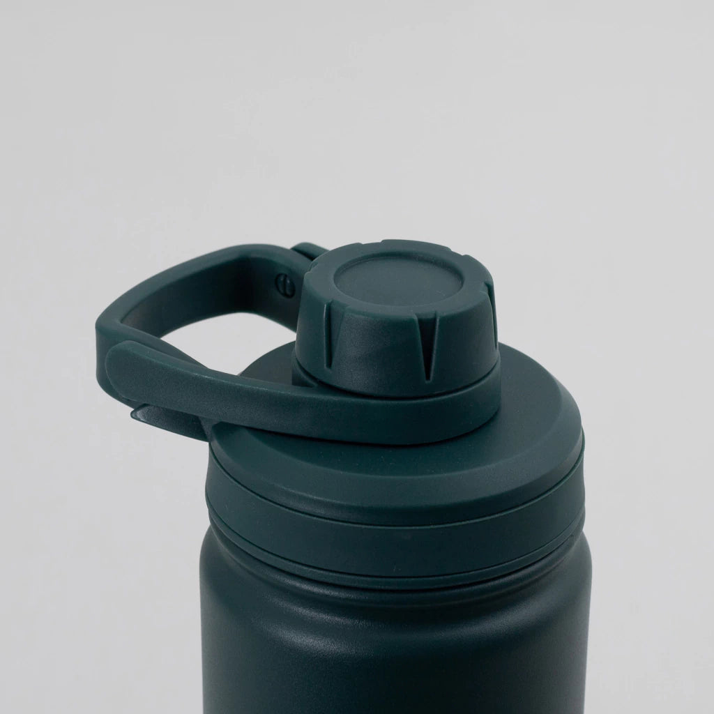 Garrafa Térmica Hiddra Wave - 510ml | Verde Escuro