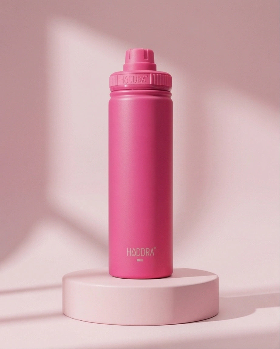 Garrafa Térmica Inox 800ml Hiddra Rosa Pink