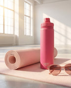 Garrafa Térmica Inox 800ml Hiddra Rosa Pink