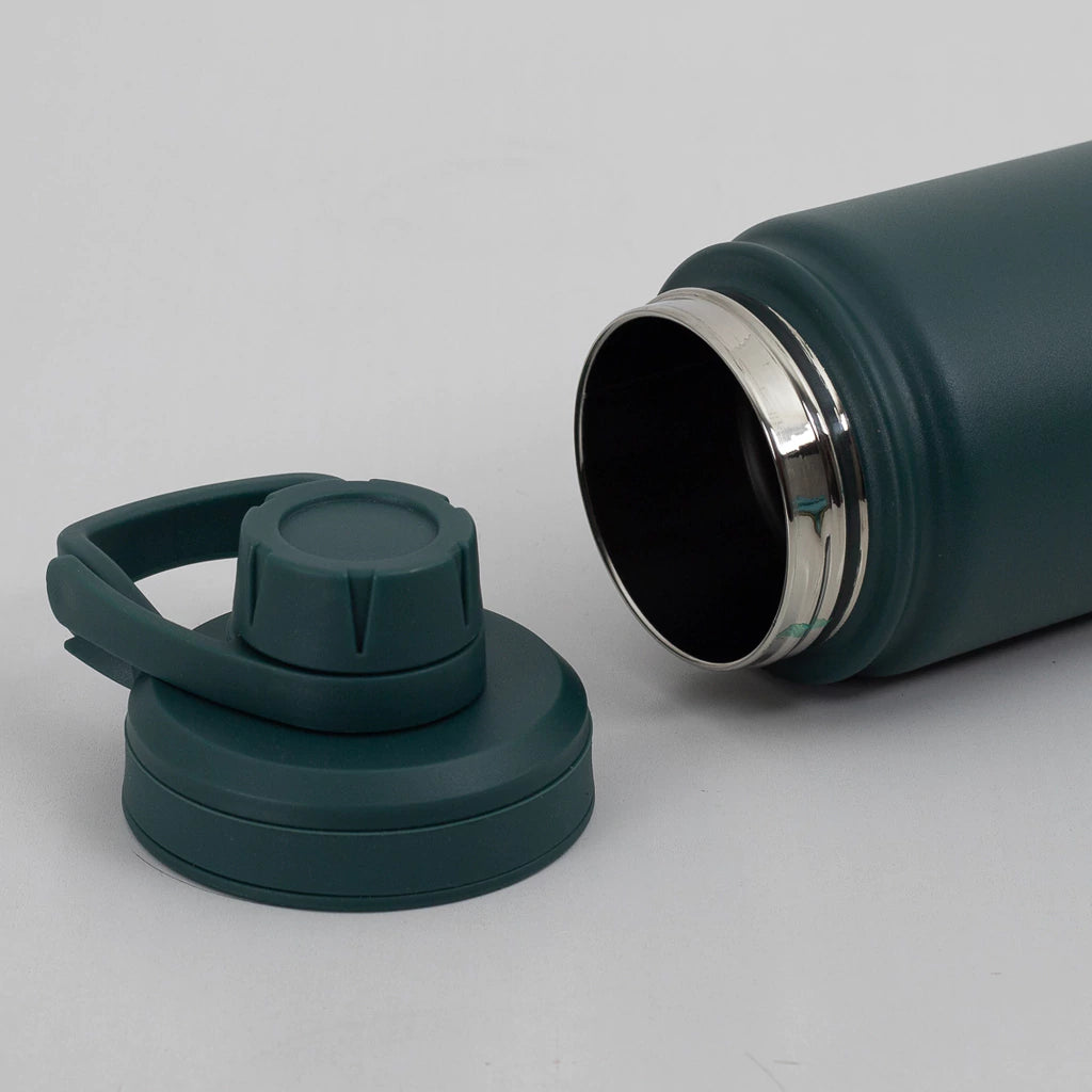 Garrafa Térmica Hiddra Wave - 750ml | Verde Escuro
