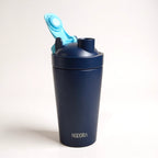 Coqueteleira Térmica com Misturador Hiddra 700ml EDIÇÃO COPA DO MUNDO - Azul