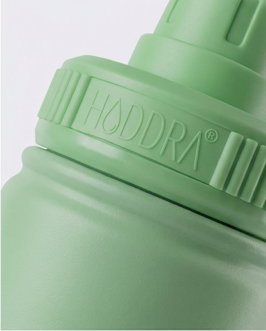 Garrafa Térmica Inox 800ml Hiddra Verde Claro