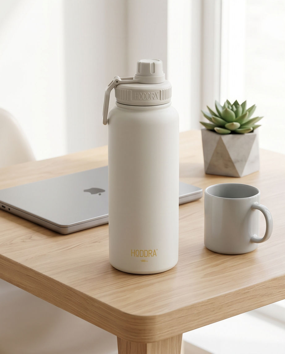 Garrafa Térmica Hiddra 1000ml - Off-White