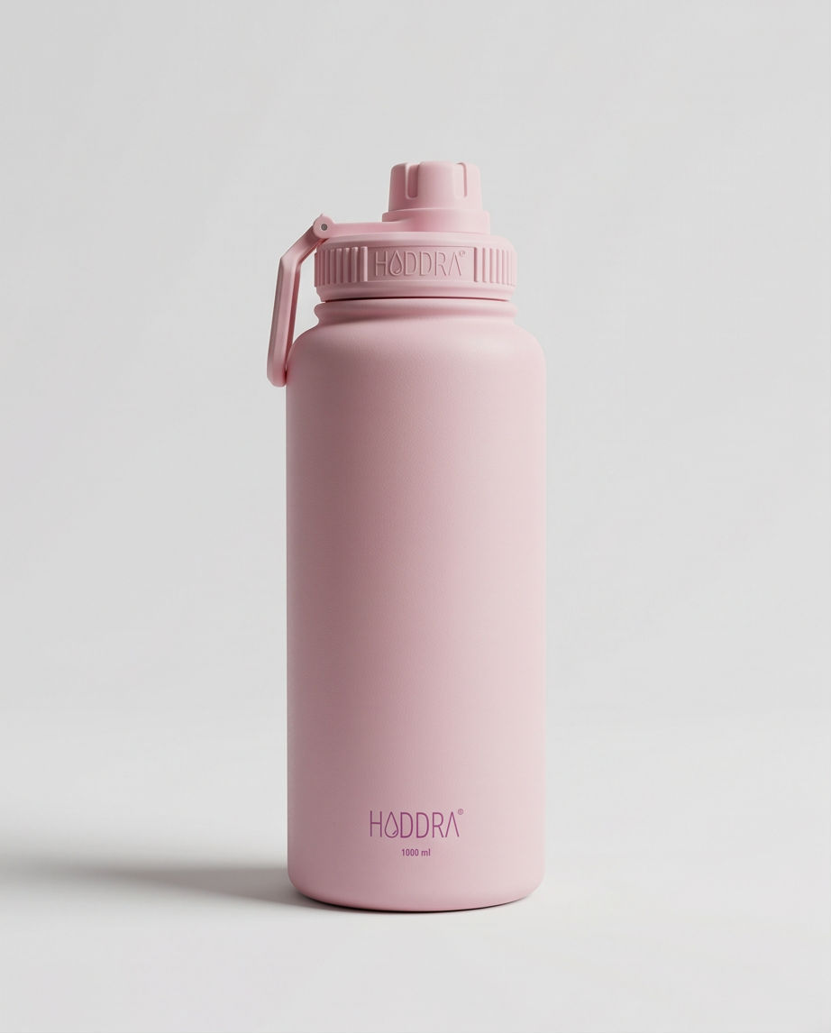 Garrafa Térmica Hiddra 1000ml - Rosa Claro