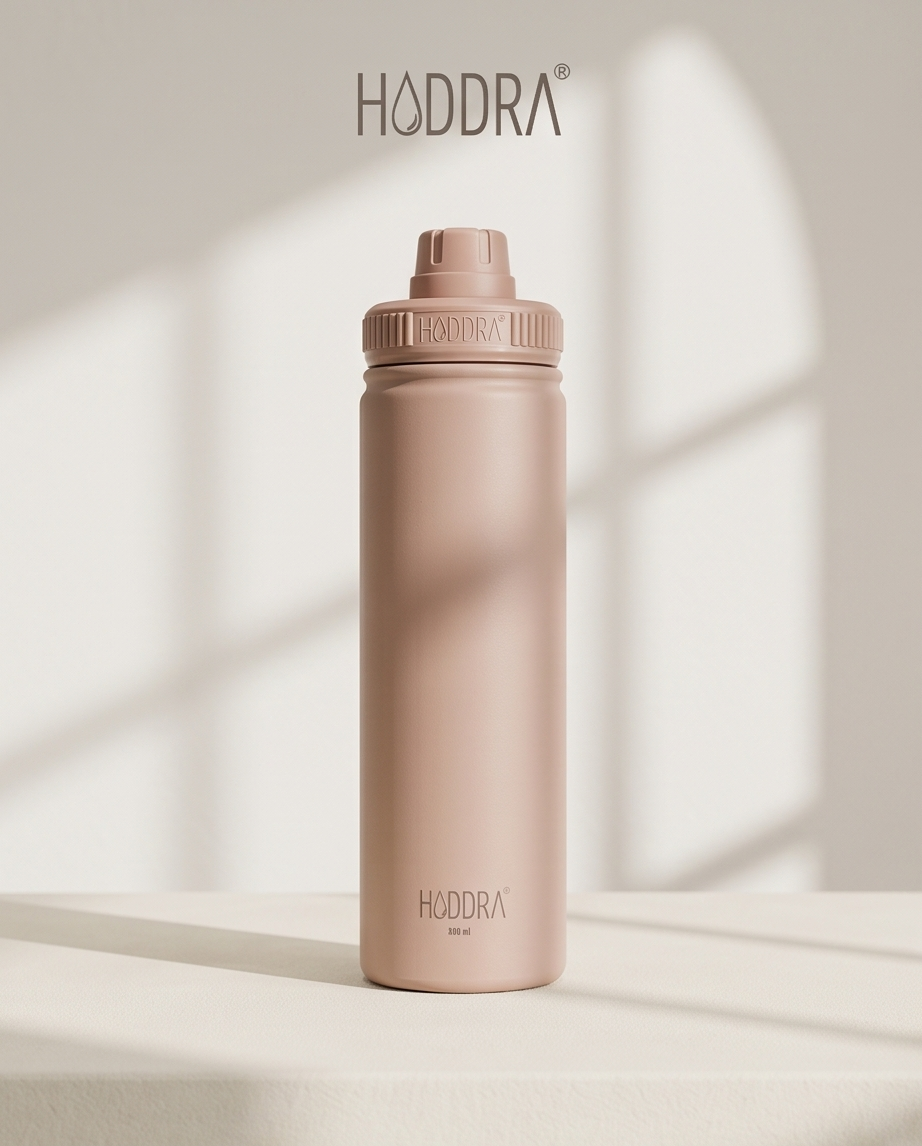Garrafa Térmica Inox 800ml Hiddra Pêssego
