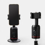 Suporte para Celular Inteligente com Rastreamento Facial e Rotação 360°