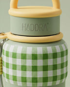 Garrafa Térmica Hiddra Picnic - 800ml | Xadrez Verde