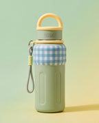 Garrafa Térmica Hiddra Picnic - 800ml | Xadrez Azul