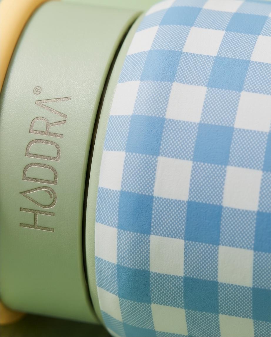 Garrafa Térmica Hiddra Picnic - 800ml | Xadrez Azul