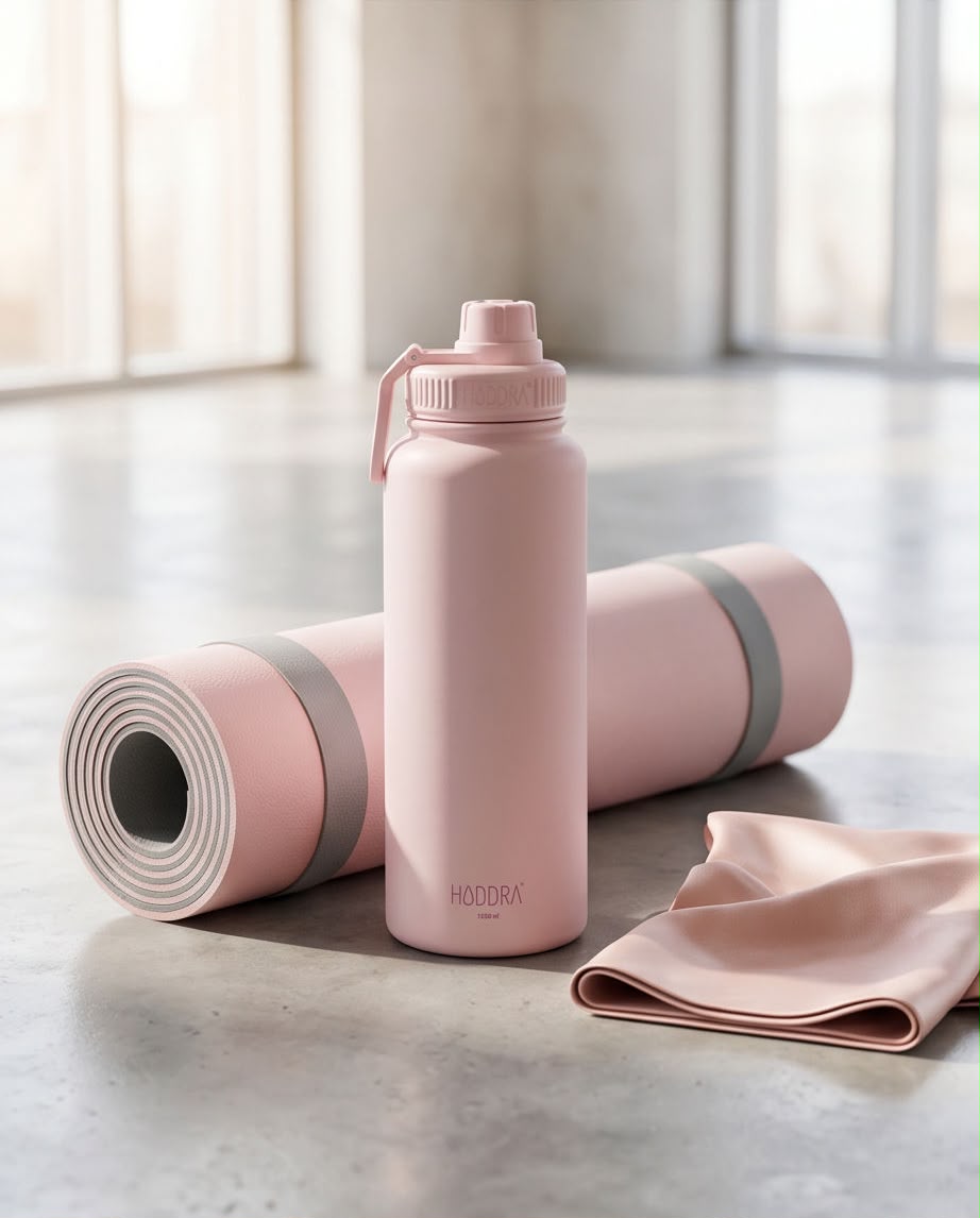 Garrafa Térmica Hiddra - 1200ml | Rosa Claro