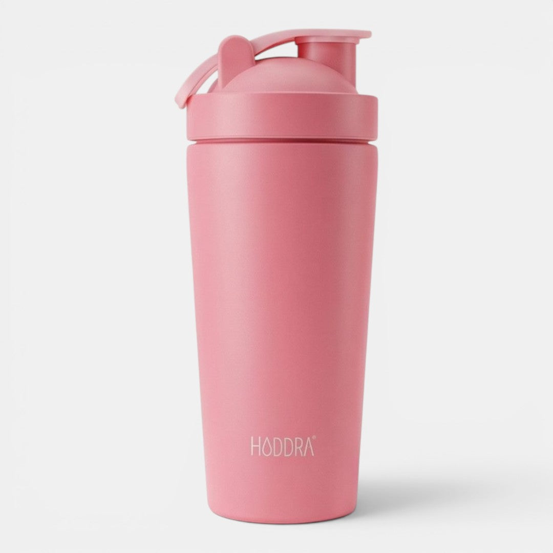 Coqueteleira Térmica com Misturador Hiddra 700ml - Rosa
