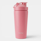 Coqueteleira Térmica com Misturador Hiddra 700ml - Rosa Coração