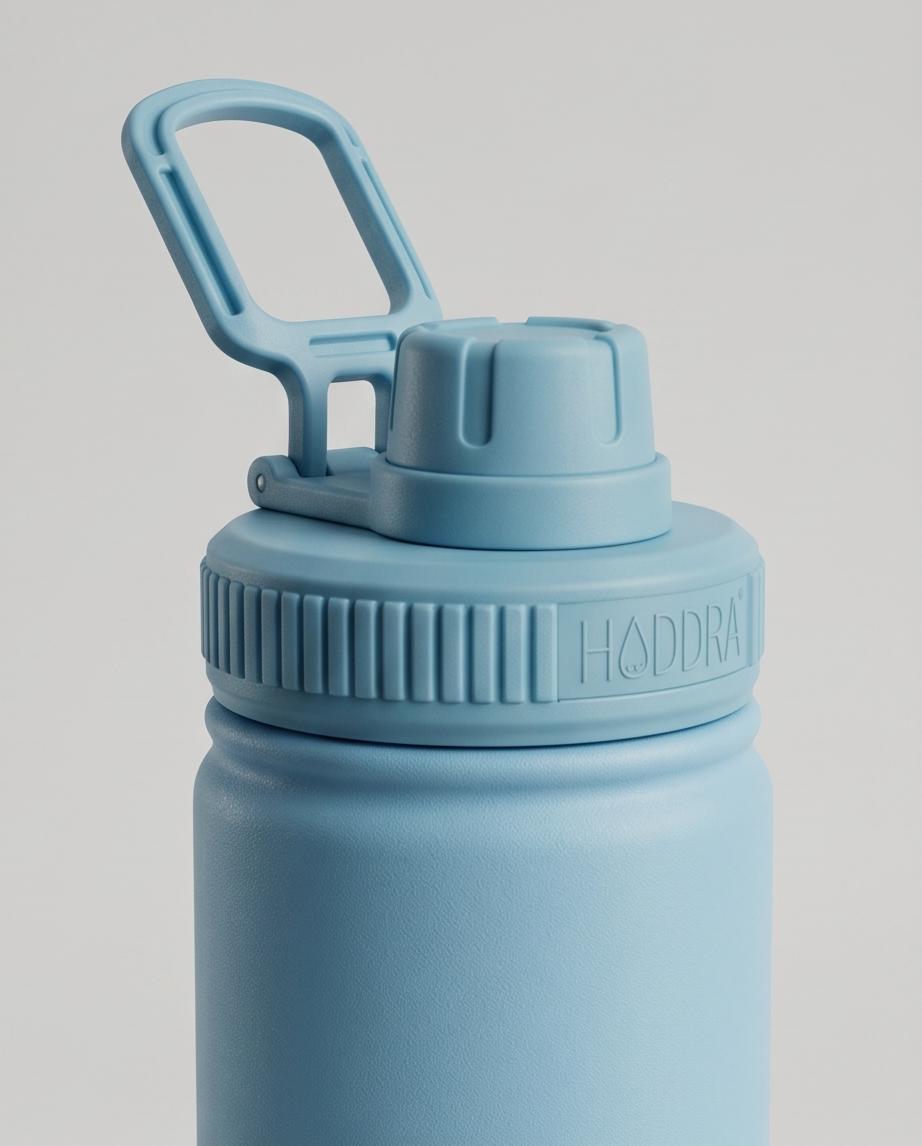 Garrafa Térmica Inox 800ml Hiddra Turquesa