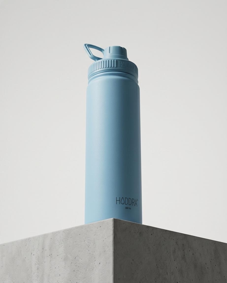 Garrafa Térmica Inox 800ml Hiddra Turquesa