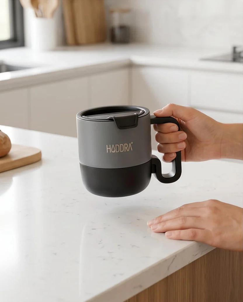 Copo Mug Térmico 500ml - Preto | Kit 10 unidades
