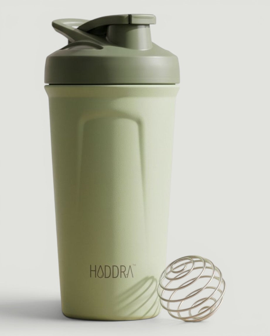 Coqueteleira Térmica Hiddra Vibe 600ml - HC610 Verde Militar