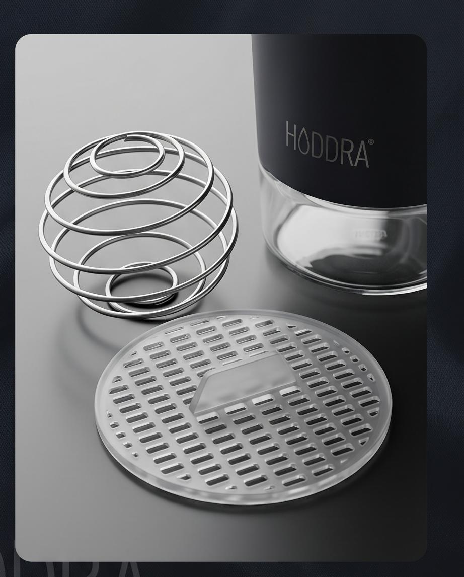 Coqueteleira Térmica Hiddra Element 600ml - HC720 Chumbo Escuro