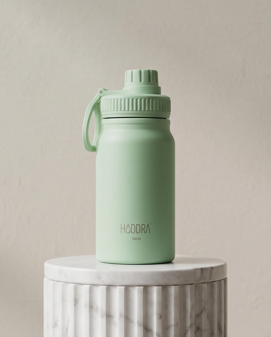 Garrafa Térmica Hiddra Kids 350ml - Verde Claro