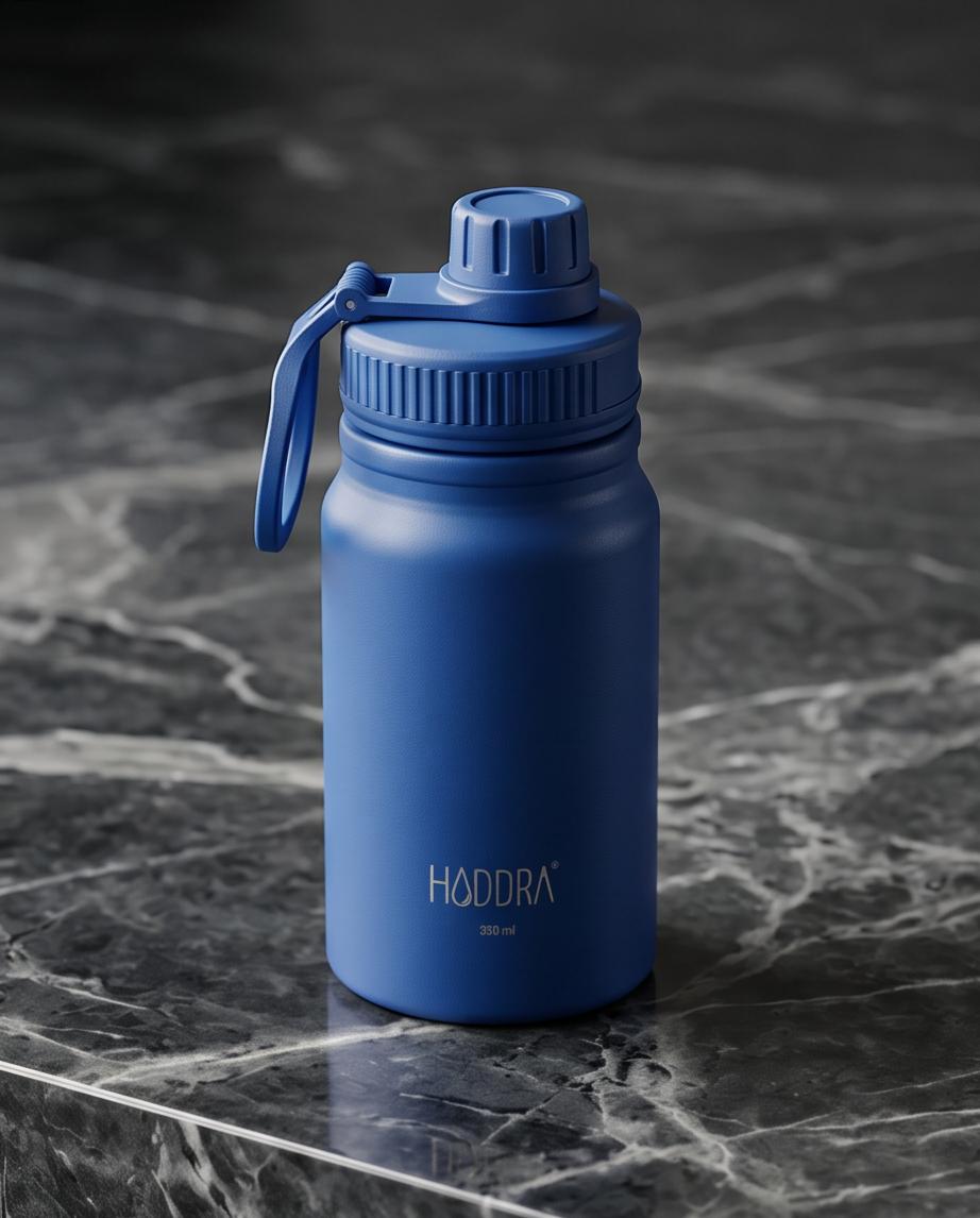 Garrafa Térmica Hiddra Kids 350ml - Azul Marinho