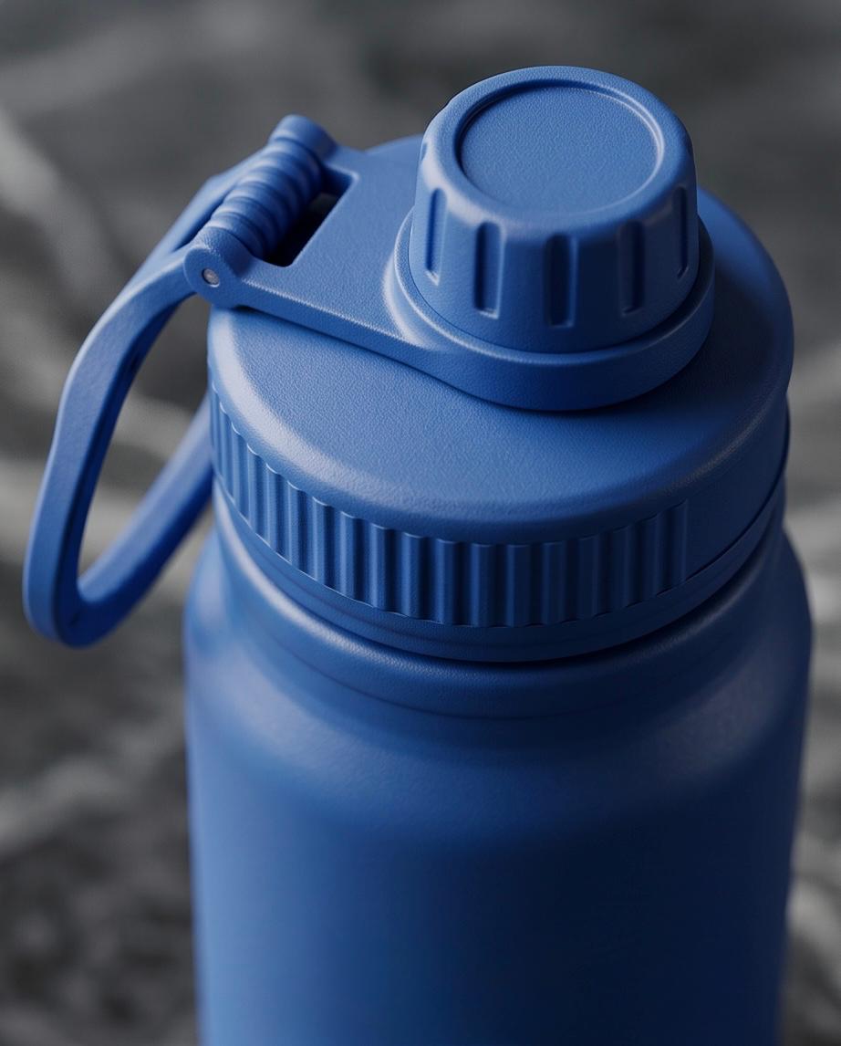Garrafa Térmica Hiddra Kids 350ml - Azul Marinho