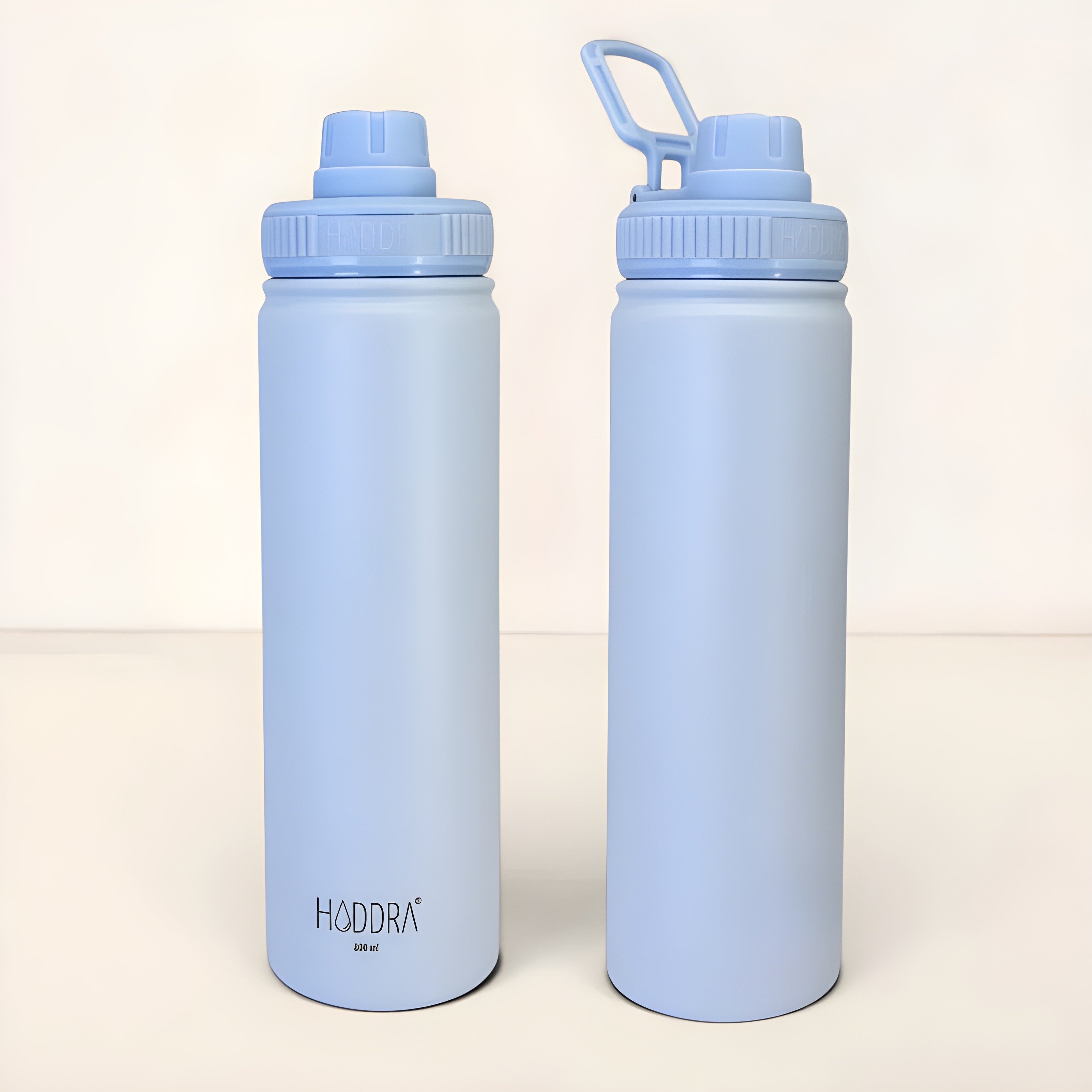 Garrafa Térmica Inox 800ml Hiddra Azul Claro