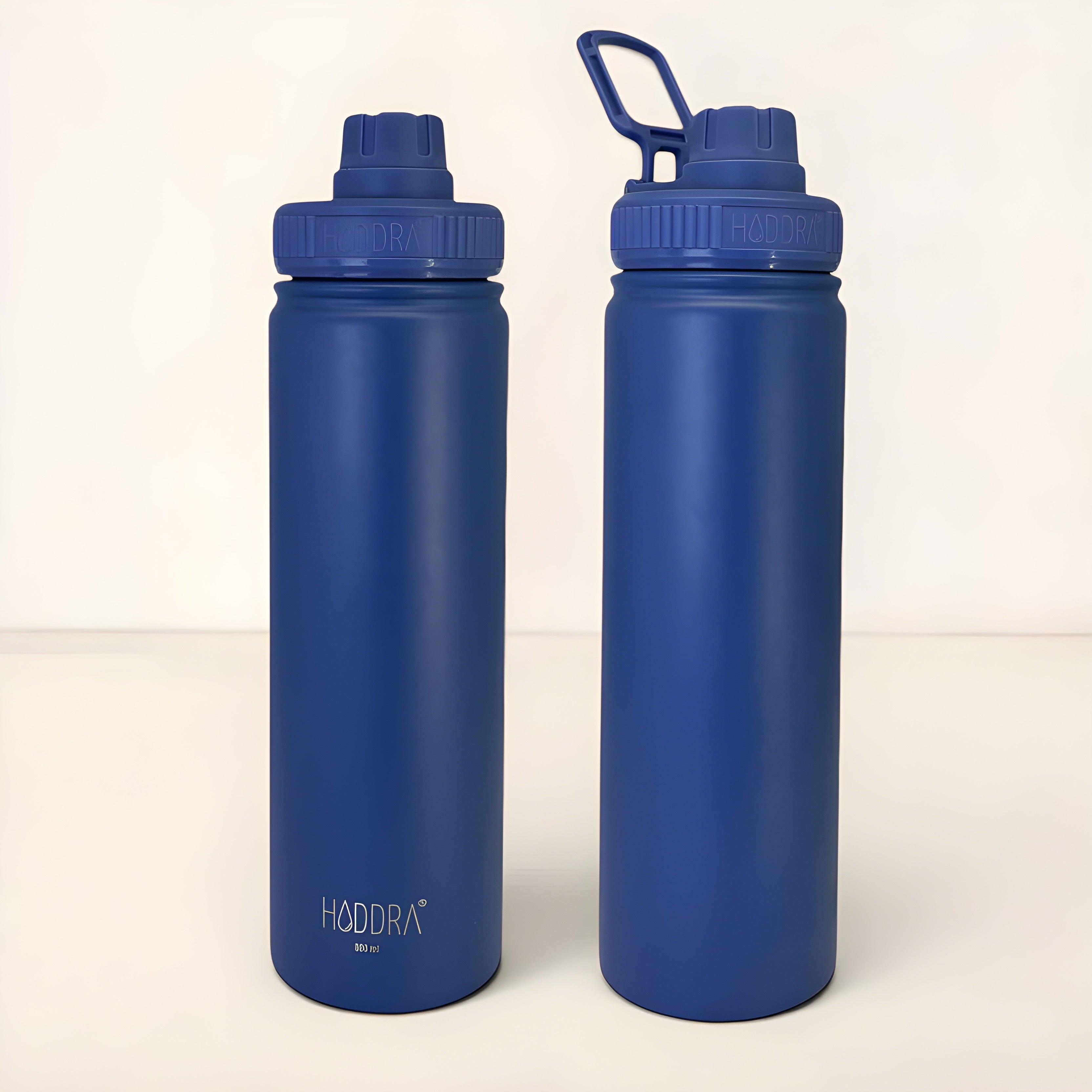 Garrafa Térmica Inox 800ml Hiddra Azul Escuro