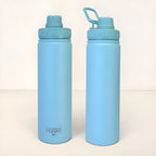 Garrafa Térmica Inox 800ml Hiddra Turquesa